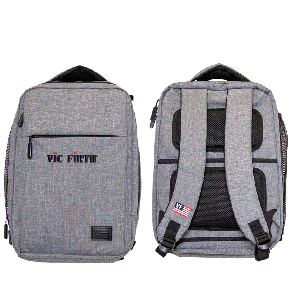 [★드럼채널★] Vic Firth Gray Travel Backpack 백팩 (PBKPK)